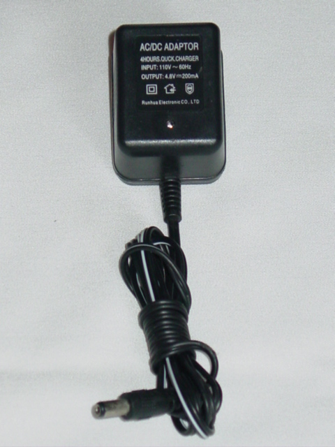 NEW 4HOURS.QUCK.CHARGER AC Adapter 4.8V 200mA